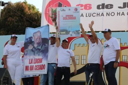 El homenaje de los tuneros a la Generación del Centenario