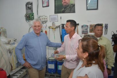 Regresa Díaz-Canel a Ranchuelo (+video)