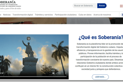 En línea Soberanía, plataforma de información y servicios del Gobierno