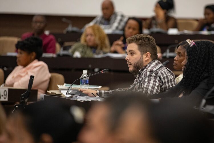 Danhzy Díaz Pereira, diputado de Marianao. Foto: Alejandro Acosta Hechavarría