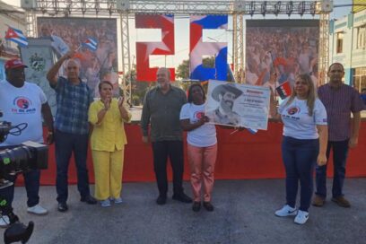 Efectuado acto provincial por el 26 de julio en Diez de Octubre