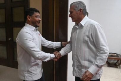 Recibió Díaz-Canel al Secretario Ejecutivo del ALBA-TCP (+ Audio)