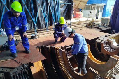 Avanzan inversiones en unidad 4 de termoeléctrica de Cienfuegos (+Fotos)