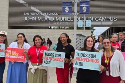 EE.UU.: maestros se movilizan para proteger a sus estudiantes