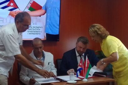 Donativo de Belarús para tratamiento de hematología e inmunología (+video)