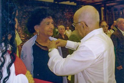 La dicha por sus dos familias