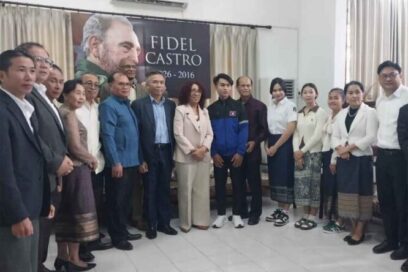 Inician en Laos programa conmemorativo “100 años con Fidel”
