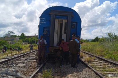 Tren descarrilado en Matanzas deja lesionados y daños en la vía (+video)