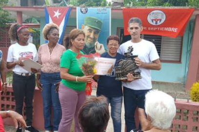 Dinorah: un premio para el barrio