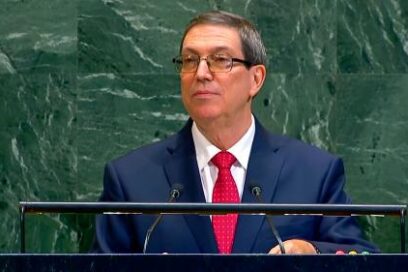 Bruno Rodríguez en ONU: «Un orden sin bloqueos ni medidas coercitivas unilaterales»
