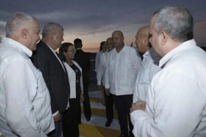 Visita de trabajo de Morales Ojeda a Venezuela