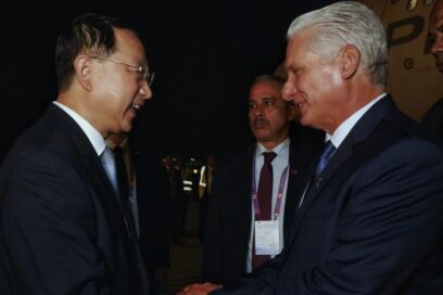 Díaz-Canel en la República Popular China