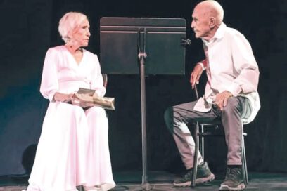 Dos grandes en escena
