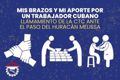 Mis brazos y mi aporte por un trabajador cubano