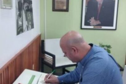 Fructífero intercambio con los trabajadores del Frank País