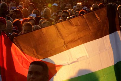 Amanecer con Palestina