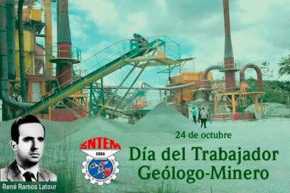 Felicitan a trabajadores geólogo mineros