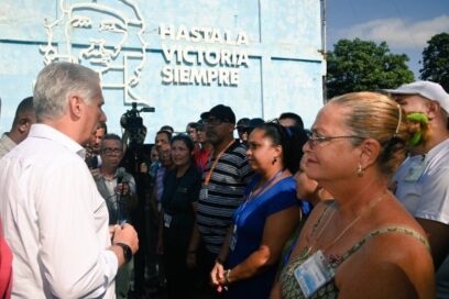 Visita Díaz-Canel central termoeléctrica de Nuevitas (+video)