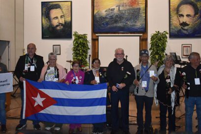 Condecorados amigos de Cuba