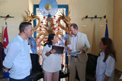 Embajador de la Unión Europea comparte agenda de trabajo en Remedios