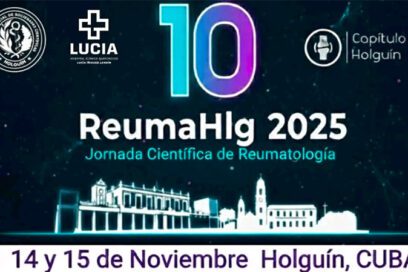 Efectuarán en Holguín X Jornada Científica de Reumatología