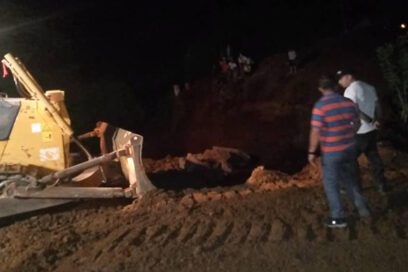 Constructores en el huracán Recuperación