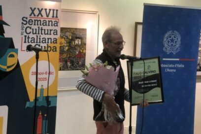 Otorgan premio literario Italo Calvino