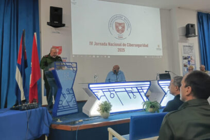 Marrero Cruz clausura IV Jornada Nacional de Ciberseguridad