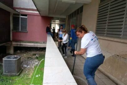 Jornada de Higienización en el Hospital Provincial Villaclareño