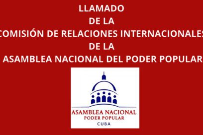 Llama Parlamento cubano a preservar la paz de la región