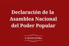 Asamblea Nacional condena agresión de E.E.U.U. contra Venezuela