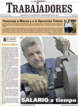 Lunes 8 de diciembre de 2025