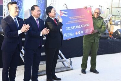 «Gracias, Vietnam, por la solidaridad, la generosidad, el ejemplo»