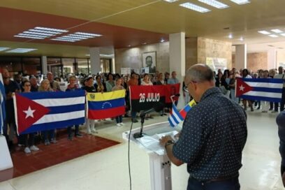 En el CIGB alzaron la voz por Venezuela