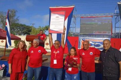 Efectuado en Sancti Spíritus acto nacional por Día del Trabajador de la Industria Alimentaria