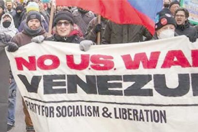 Masiva protesta en Nueva York
