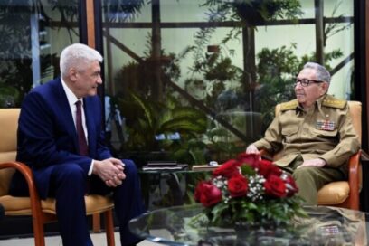 Recibió Raúl al Ministro del Interior de la Federación de Rusia (+Video)