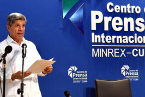 Declaraciones del viceministro de Relaciones Exteriores de la República de Cuba, Carlos Fernández de Cossío