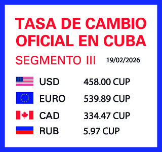 Tasa de cambio en Cuba
