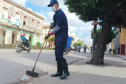 Barrer calles también es un acto de amor