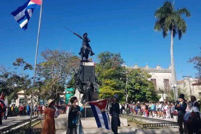 En Camagüey se revivió la historia este 24 de febrero