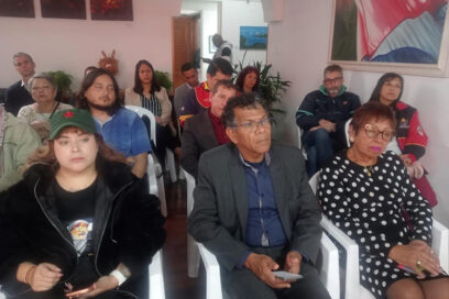 Solidaridad desde Colombia con la cultura como bandera