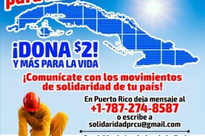 Lanzan en Puerto Rico campaña “Un millón de amigos para luz solar a Cuba»