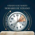 Horario de verano comienza el próximo domingo