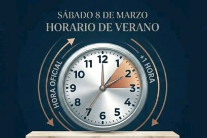 Horario de verano comienza el próximo domingo
