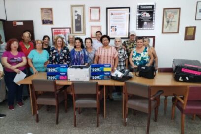 Convoy Nuestra América llega a Trabajadores