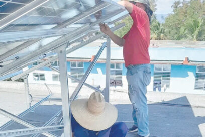 Copextel con la luz delante