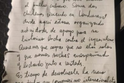 Cuba acompañada, no abandonada