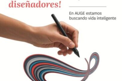 Auge ofrece vacante para diseñadores gráficos