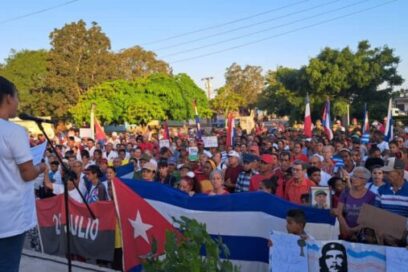 Alegría en poblados pineros